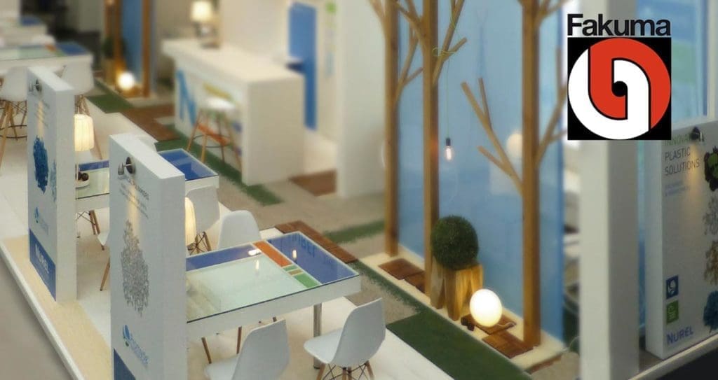 NUREL Biopolymers Stand Fakuma 2015.