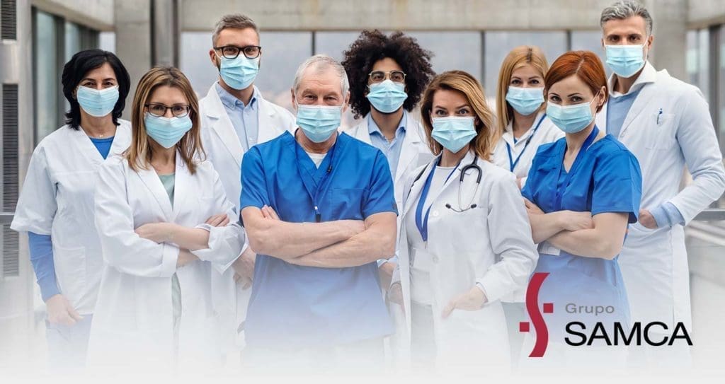 La Fundación SAMCA dona material sanitario contra el Covid-19.