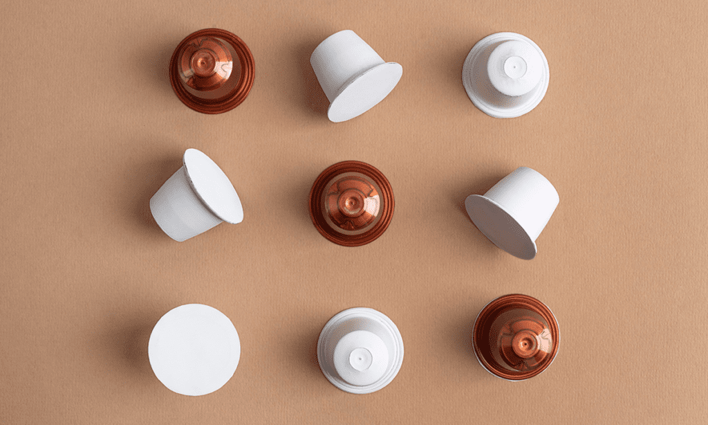 Biopolymers for the manufacture of compostable coffee containers.