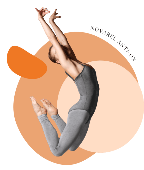 cosmetotextiles-nylon6-antioxidant NOVAREL ANTI-OX nylon 6 cosmetotextile fibers have antioxidant properties for the skin.