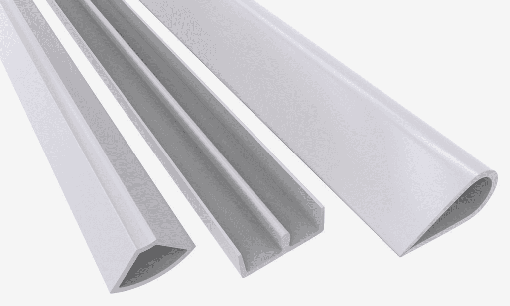 Profiles manufactured from NUREL polymers