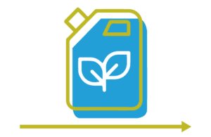 Through anaerobic biodegradation, NERIDE BIO's biodegradable nylon is converted into methane, reducing the volume of waste and generating green energy.