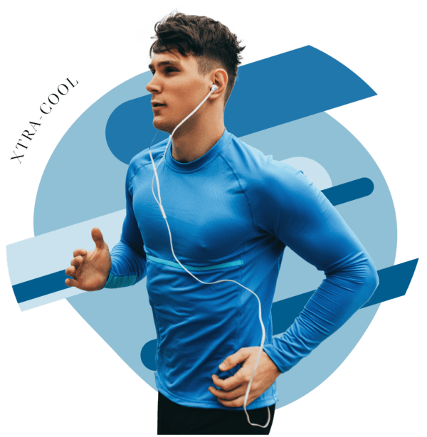 Nylon 6 and 66 XTRA-COOL fibers offer thermal insulation and improved performance during sports.